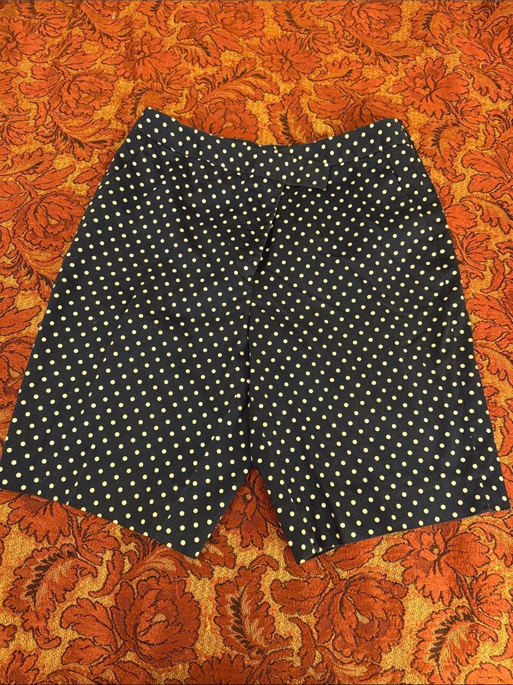 Navy Polka Dot Women’s Shorts